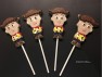 541sp Woodsman Toy Story Chocolate or Hard Candy Lollipop Mold